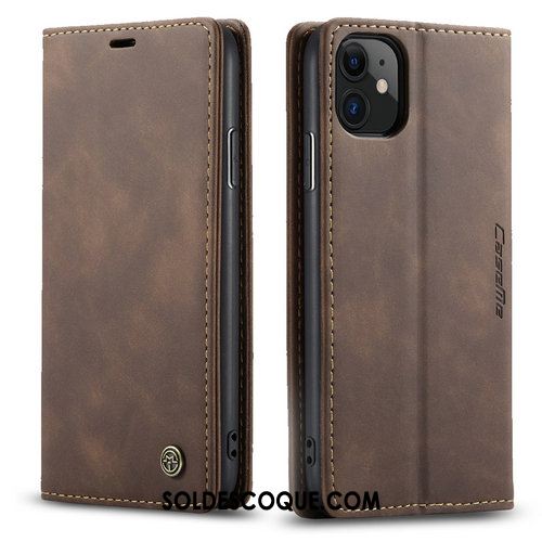 Coque iPhone 11 Clamshell Étui Tout Compris Business Luxe Housse En Ligne