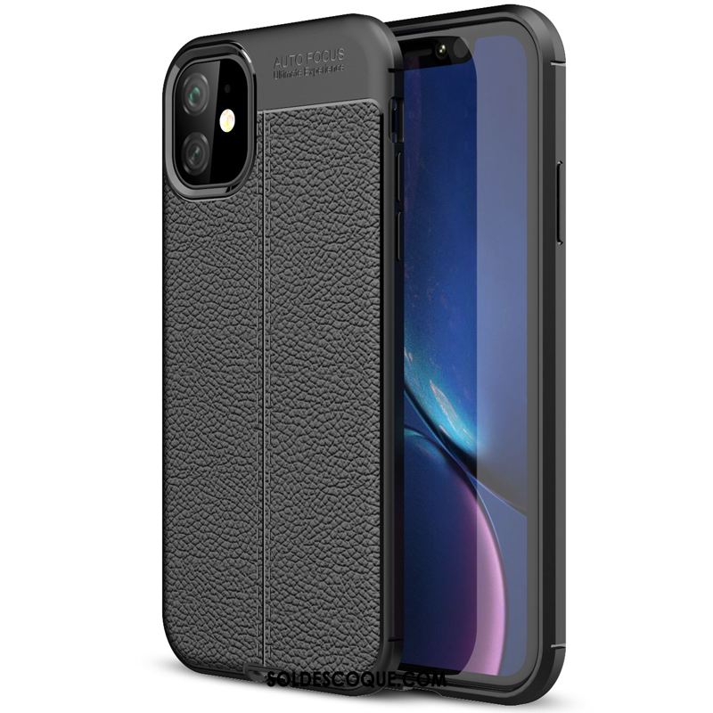 Coque iPhone 11 Modèle Fleurie Bleu Coque En Silicone Protection Étui En Ligne