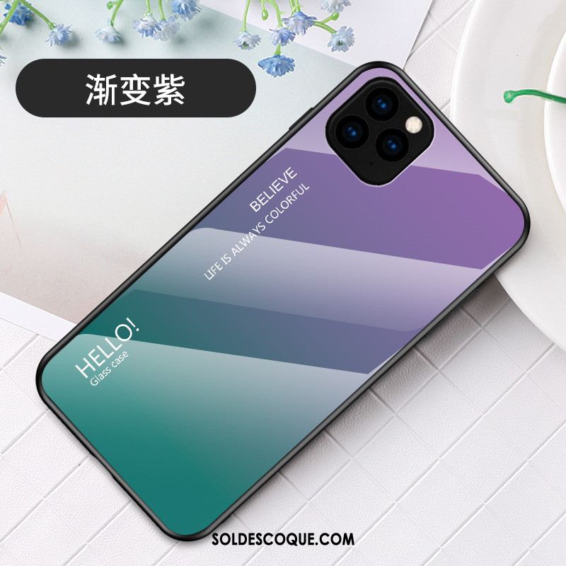 Coque iPhone 11 Pro Créatif Mode Tout Compris Fluide Doux Verre En Ligne