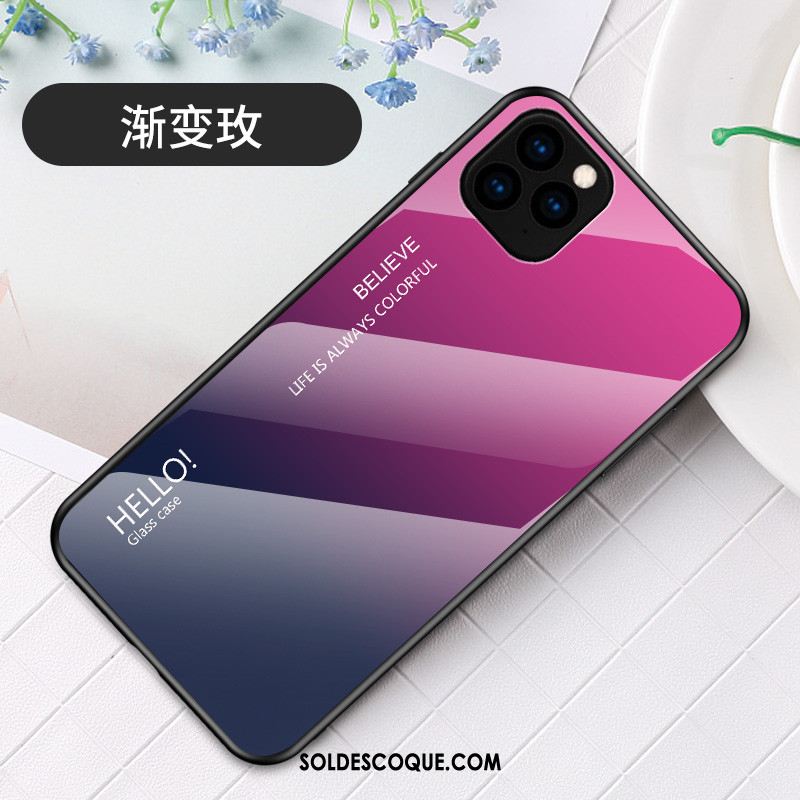 Coque iPhone 11 Pro Créatif Mode Tout Compris Fluide Doux Verre En Ligne