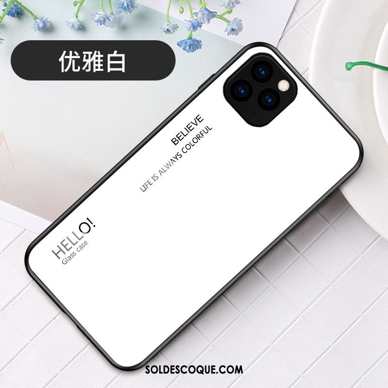 Coque iPhone 11 Pro Créatif Mode Tout Compris Fluide Doux Verre En Ligne