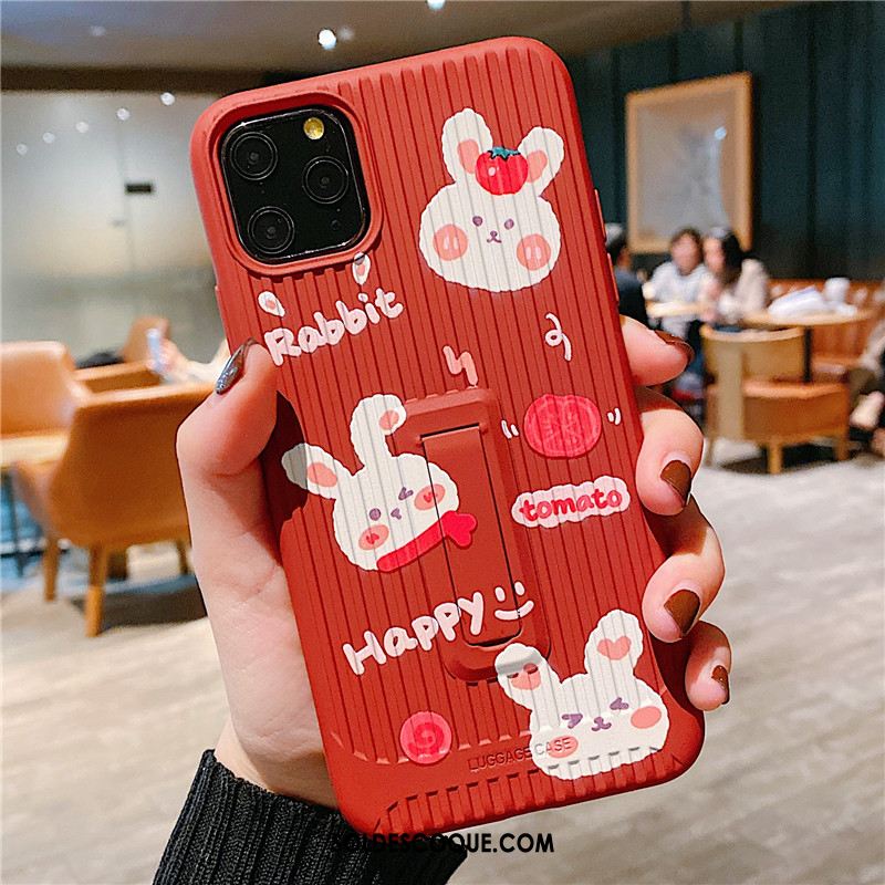 Coque iPhone 11 Pro Créatif Petit Tendance Lapin Téléphone Portable Pas Cher