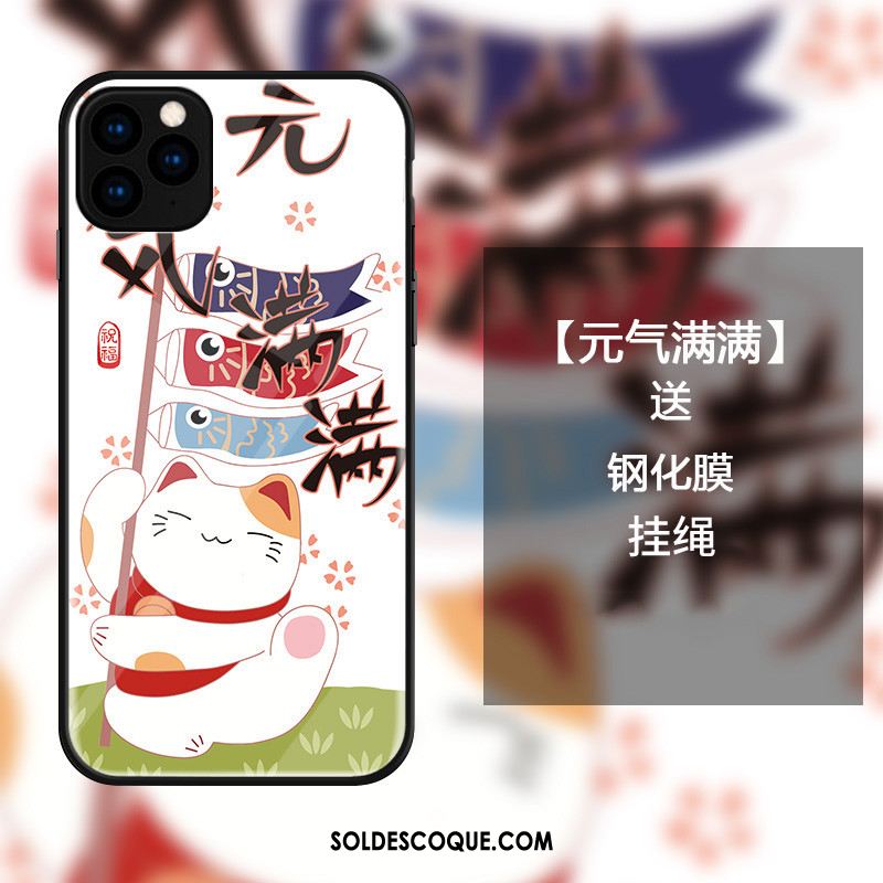 Coque iPhone 11 Pro Dessin Animé Richesse Charmant Rouge Tout Compris Soldes