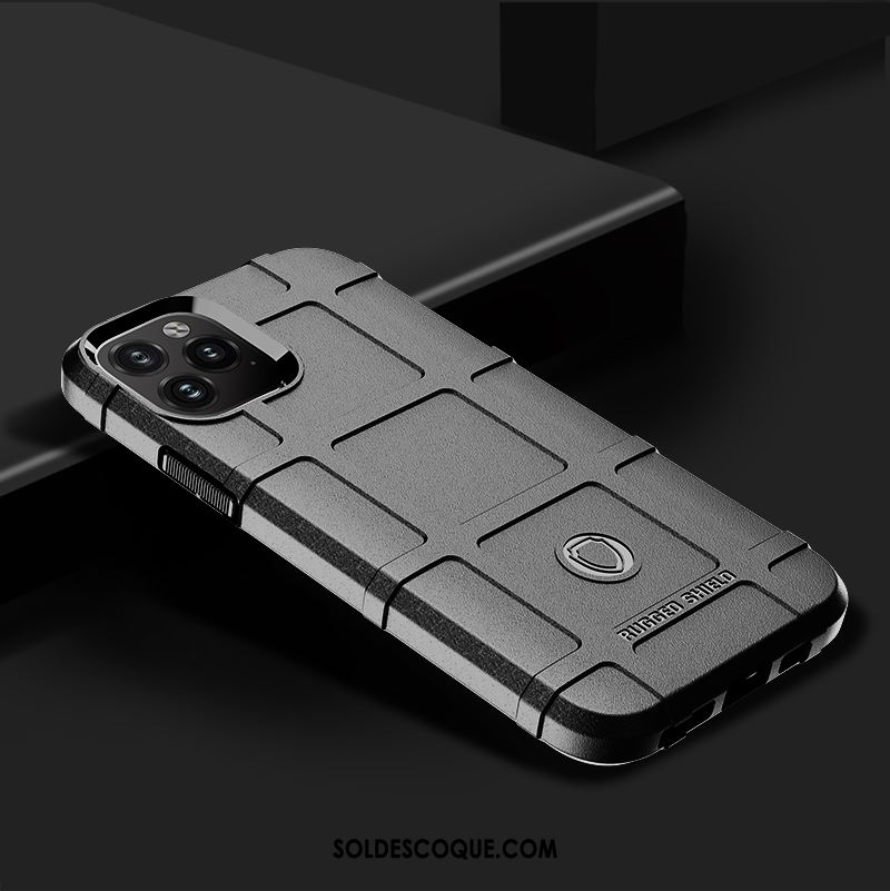 Coque iPhone 11 Pro Délavé En Daim Nouveau Étui Épaissir Téléphone Portable En Vente