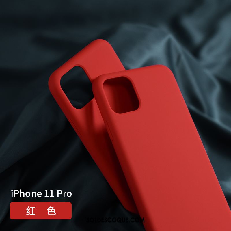 Coque iPhone 11 Pro Fluide Doux Silicone Nouveau Incassable Protection En Vente