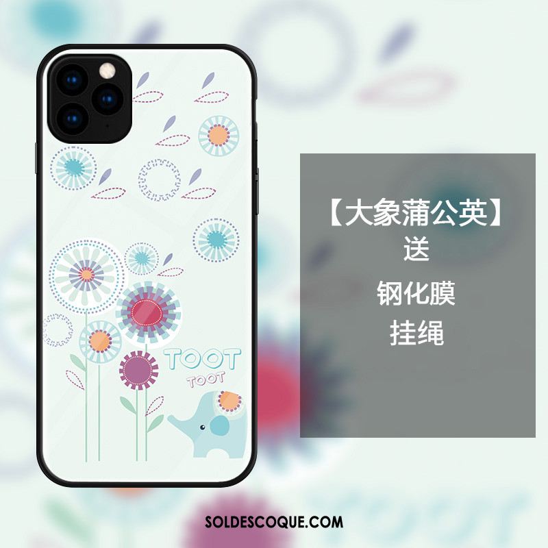 Coque iPhone 11 Pro Frais Art Téléphone Portable Chat Protection Soldes