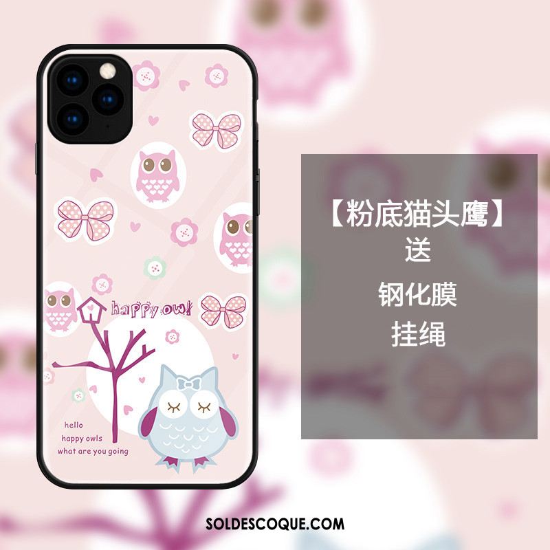 Coque iPhone 11 Pro Frais Art Téléphone Portable Chat Protection Soldes