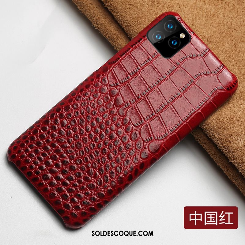 Coque iPhone 11 Pro Max Business Nouveau Difficile Étui En Cuir Sac Soldes