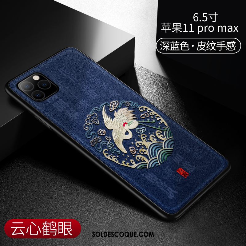 Coque iPhone 11 Pro Max Marque De Tendance Tout Compris Protection Style Chinois Créatif Pas Cher