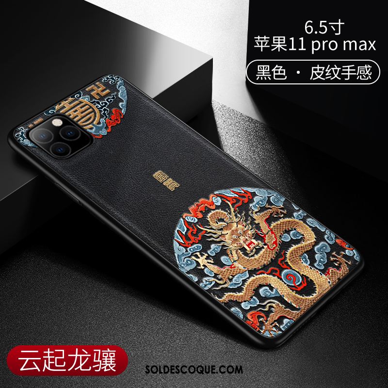 Coque iPhone 11 Pro Max Marque De Tendance Tout Compris Protection Style Chinois Créatif Pas Cher