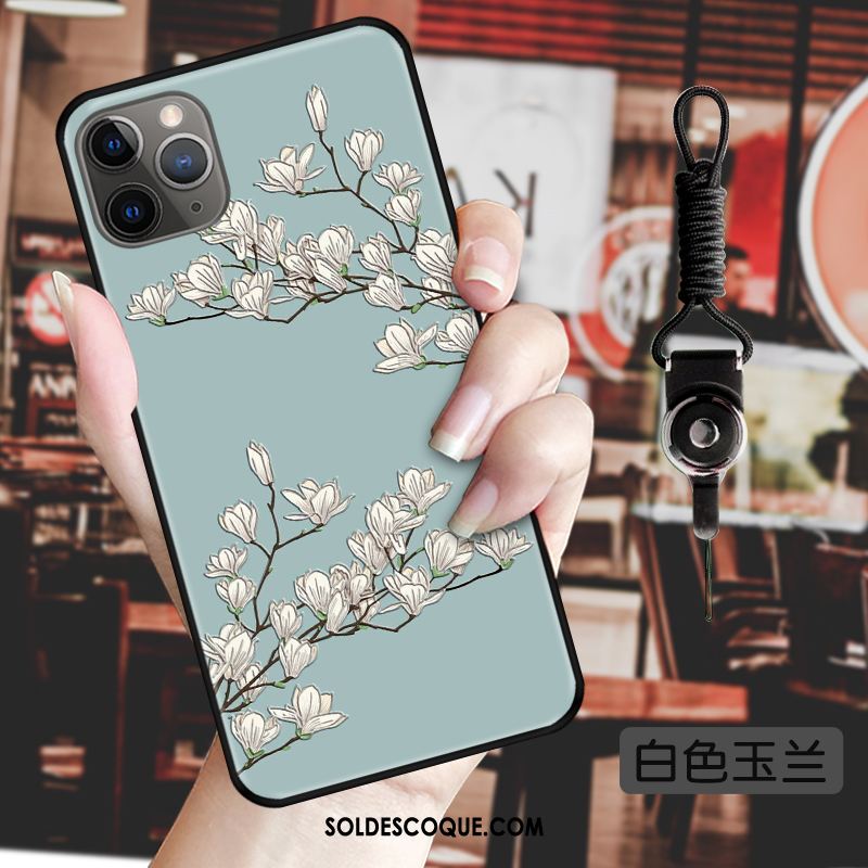 Coque iPhone 11 Pro Max Protection Créatif Style Chinois Fleur Incassable En Ligne