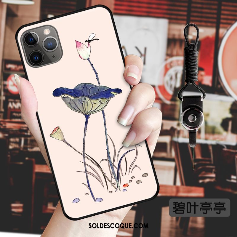 Coque iPhone 11 Pro Max Protection Créatif Style Chinois Fleur Incassable En Ligne