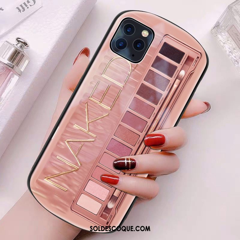 Coque iPhone 11 Pro Max Rond Verre Tout Compris Cœur Téléphone Portable Pas Cher