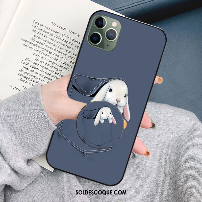 Coque iPhone 11 Pro Max Support Marque De Tendance Net Rouge Fluide Doux Dessin Animé En Vente