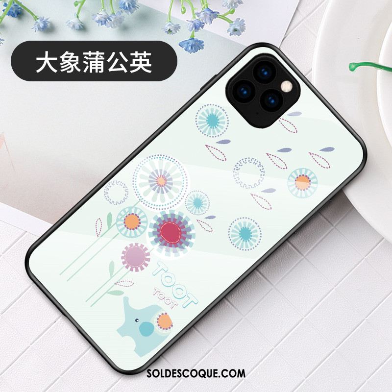 Coque iPhone 11 Pro Max Tout Compris Nouveau Charmant Verre Dessin Animé Pas Cher