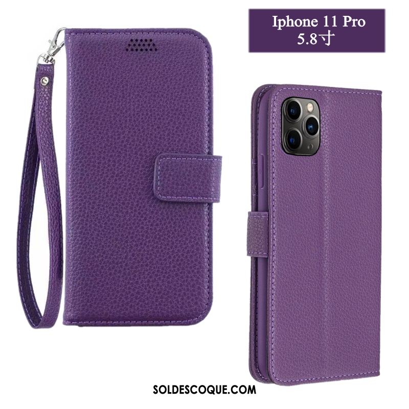 Coque iPhone 11 Pro Max Tout Compris Téléphone Portable Protection Étui En Cuir Incassable Soldes