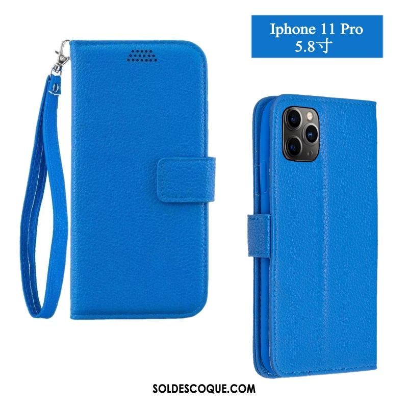 Coque iPhone 11 Pro Max Tout Compris Téléphone Portable Protection Étui En Cuir Incassable Soldes