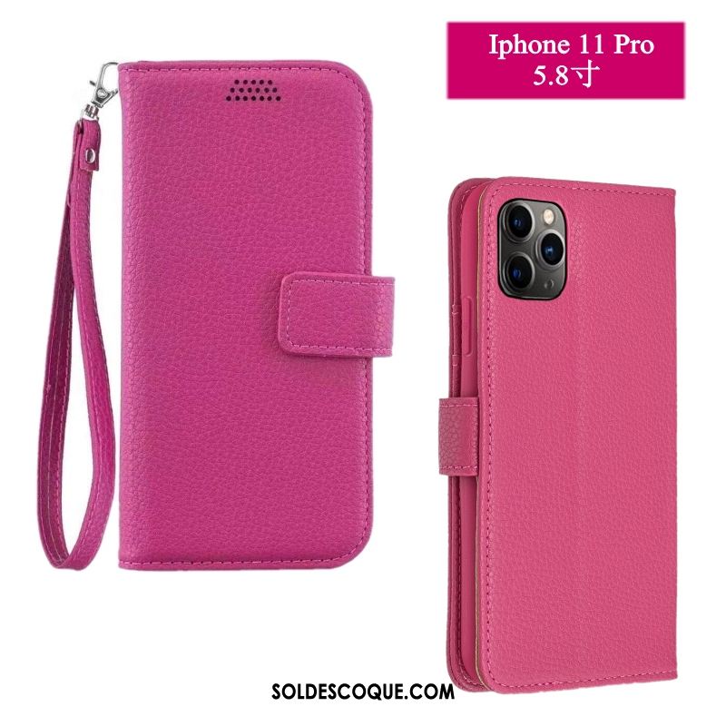 Coque iPhone 11 Pro Max Tout Compris Téléphone Portable Protection Étui En Cuir Incassable Soldes