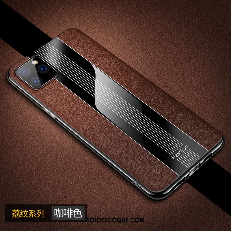 Coque iPhone 11 Pro Max Téléphone Portable Incassable Nouveau Luxe Fluide Doux Pas Cher