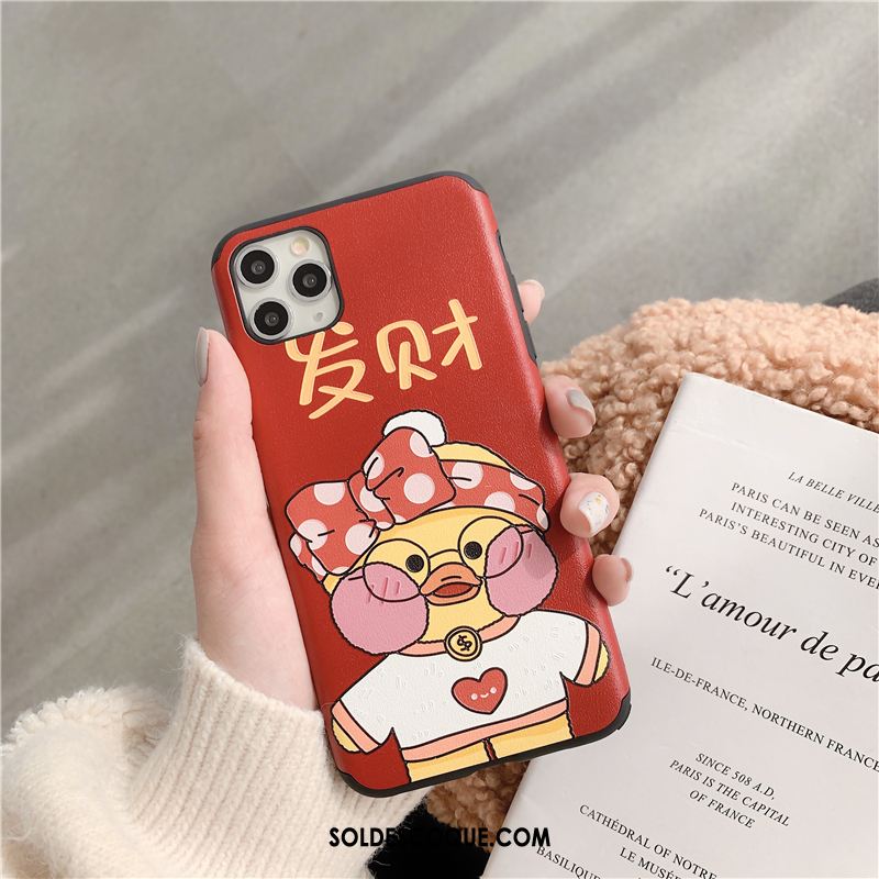 Coque iPhone 11 Pro Personnalité Incassable Étui Téléphone Portable Richesse En Vente