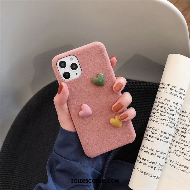 Coque iPhone 11 Pro Personnalité Protection Dimensionnel Fluide Doux Incassable Housse En Vente