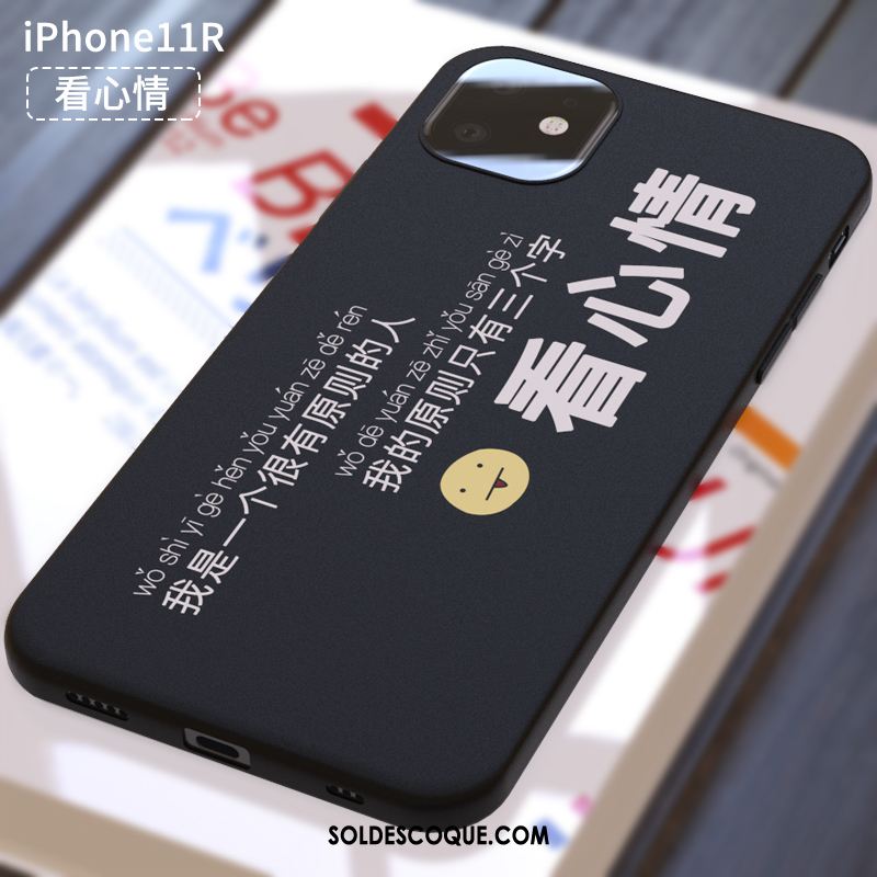 Coque iPhone 11 Pro Personnalité Téléphone Portable Tout Compris Charmant Créatif Pas Cher