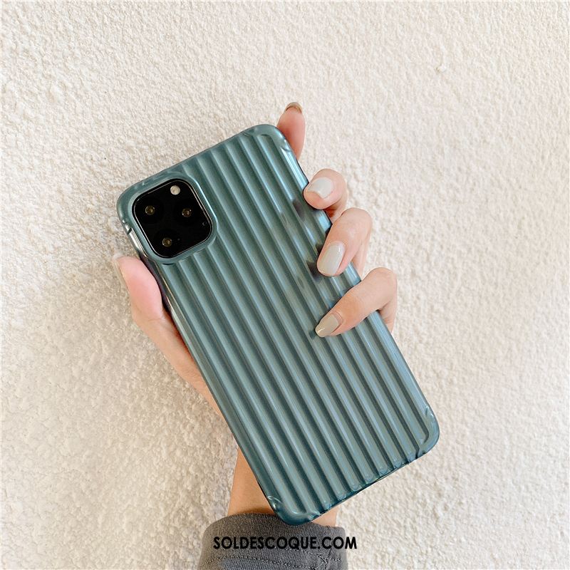 Coque iPhone 11 Pro Silicone Tout Compris Téléphone Portable Simple Fluide Doux Soldes