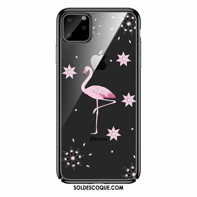 Coque iPhone 11 Pro Très Mince Incassable Oiseau Tout Compris Rouge Pas Cher