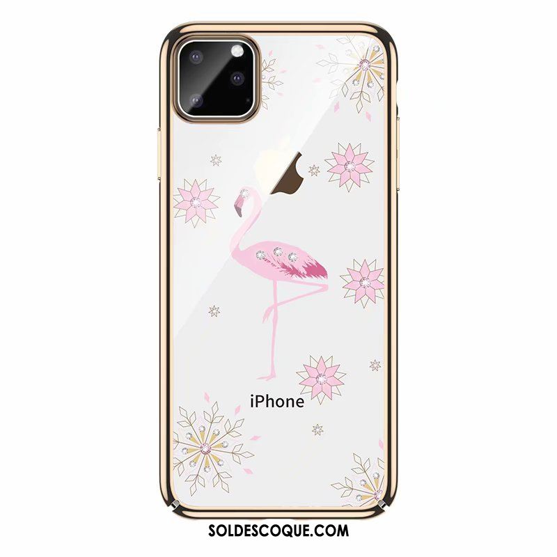 Coque iPhone 11 Pro Très Mince Incassable Oiseau Tout Compris Rouge Pas Cher