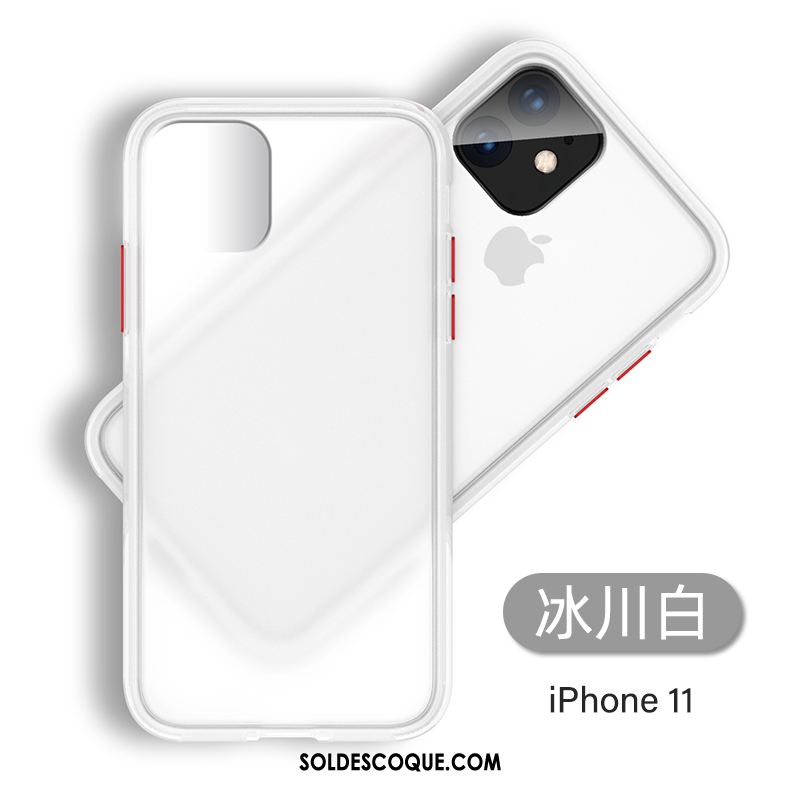 Coque iPhone 11 Téléphone Portable Luxe Incassable Délavé En Daim Silicone En Vente