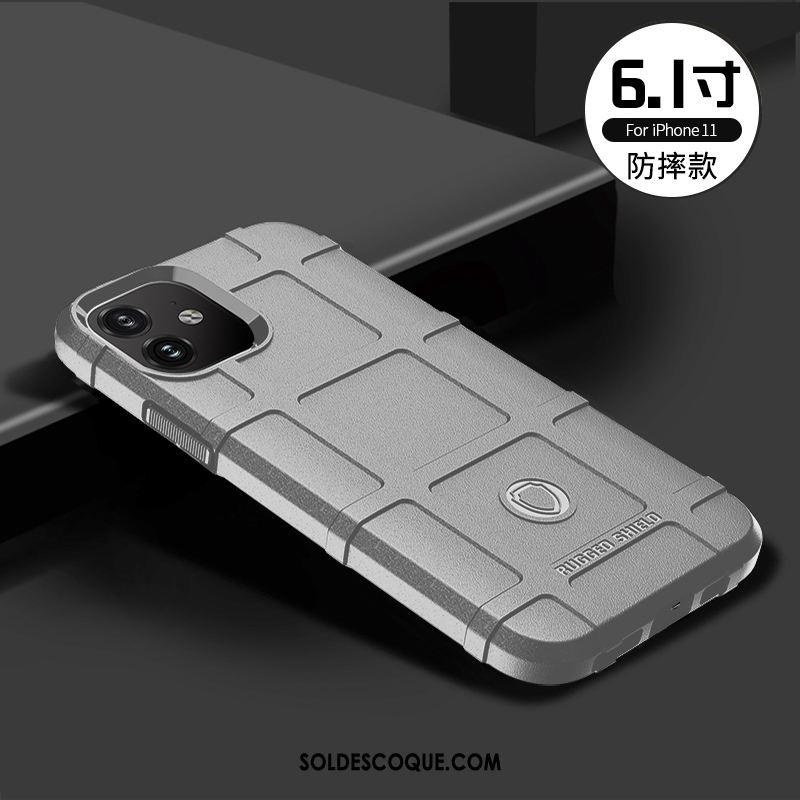 Coque iPhone 11 Téléphone Portable Protection Incassable Étui Personnalité Soldes