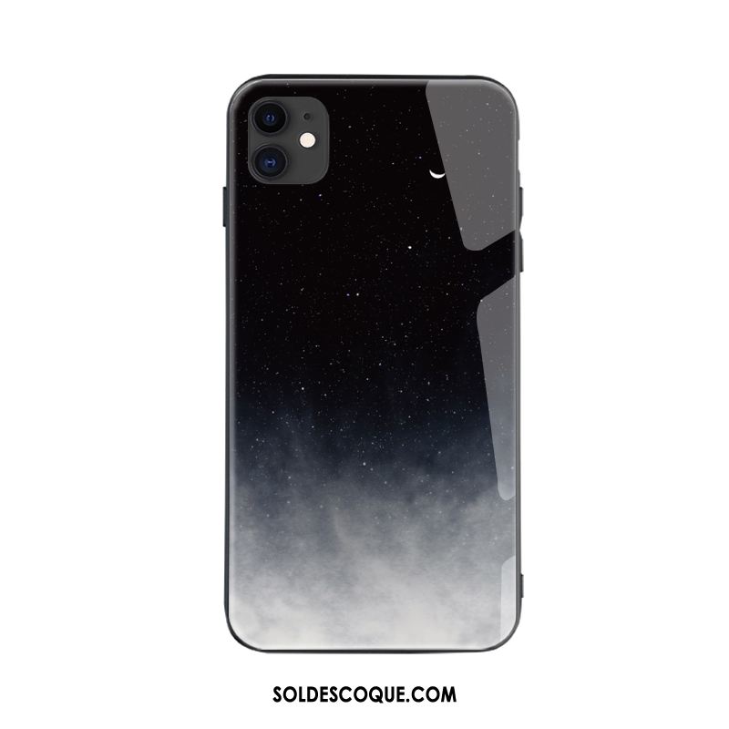 Coque iPhone 11 Vent Clair Étui Verre Tempérer En Vente