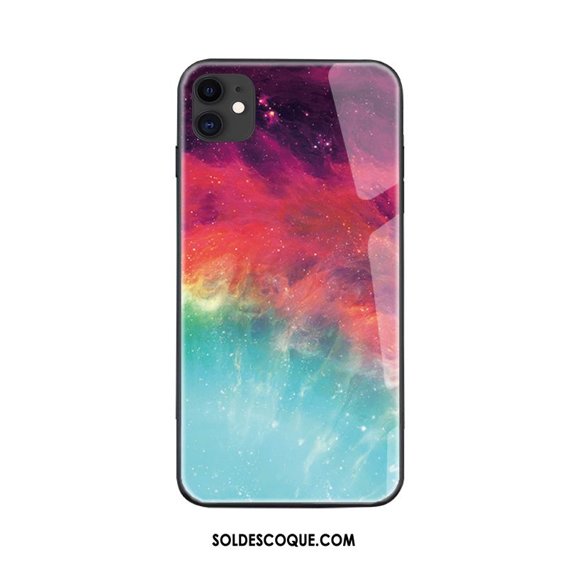 Coque iPhone 11 Vent Clair Étui Verre Tempérer En Vente