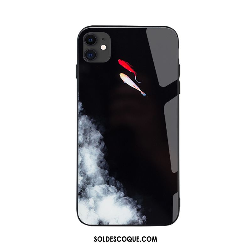 Coque iPhone 11 Vent Clair Étui Verre Tempérer En Vente