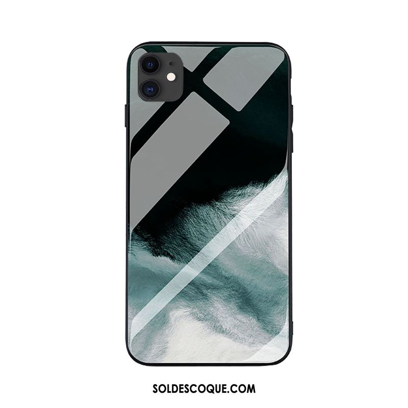 Coque iPhone 11 Vent Clair Étui Verre Tempérer En Vente