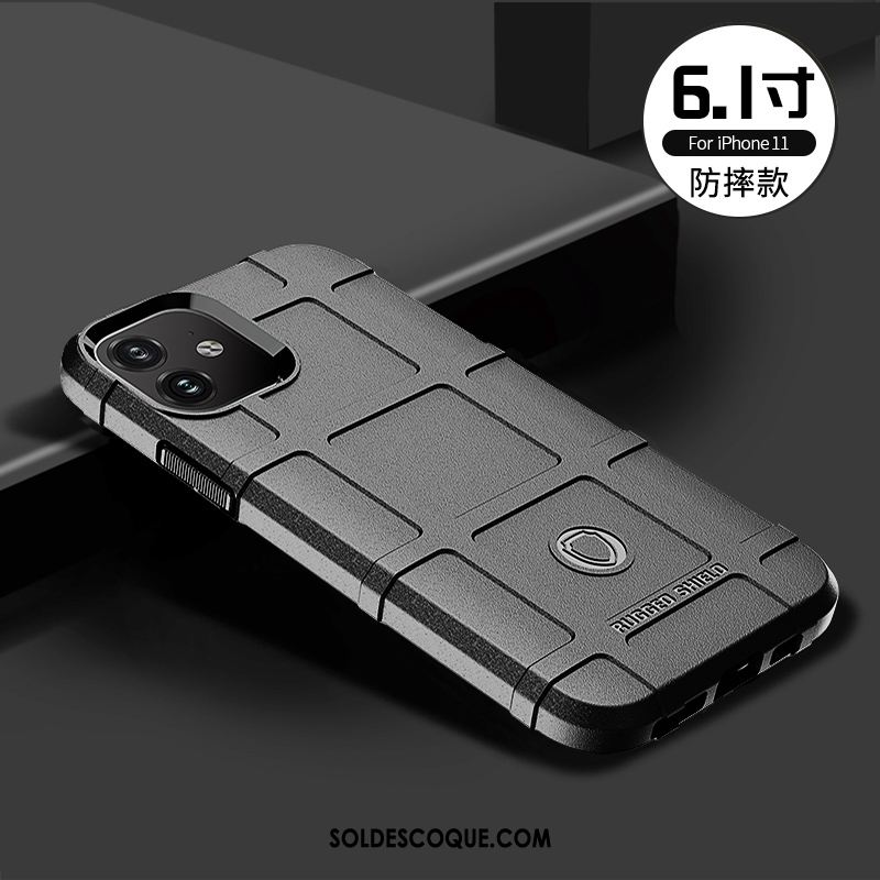 Coque iPhone 11 Étui Protection Incassable Téléphone Portable Silicone En Vente