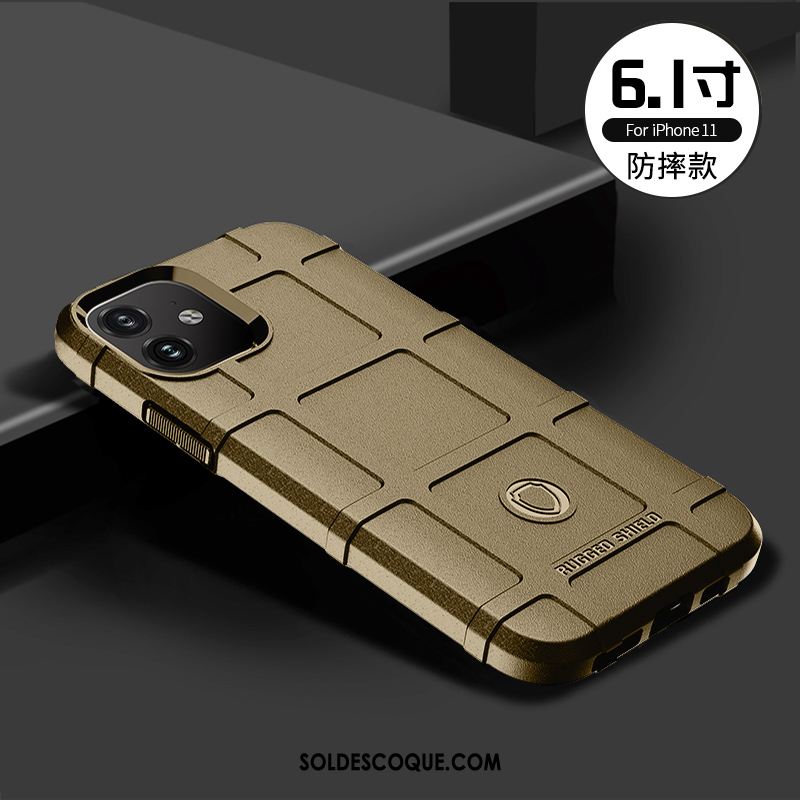 Coque iPhone 11 Étui Protection Incassable Téléphone Portable Silicone En Vente
