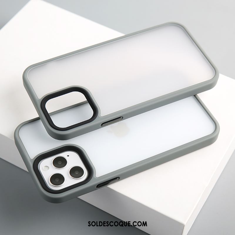 Coque iPhone 12 Mini Tout Compris Incassable Téléphone Portable Fluide Doux Blanc Housse Soldes