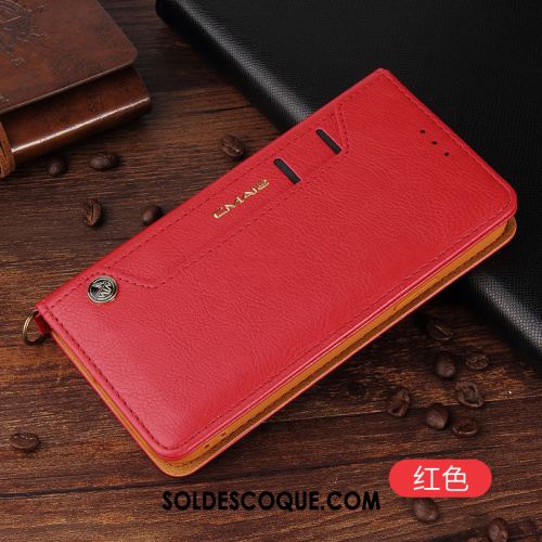 Coque iPhone 12 Pro Carte Cuir Véritable Téléphone Portable Étui Business Pas Cher