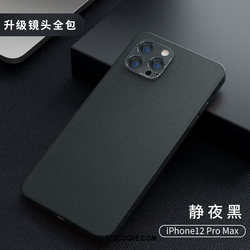 Coque iPhone 12 Pro Max Luxe Créatif Nouveau Très Mince Téléphone Portable Soldes