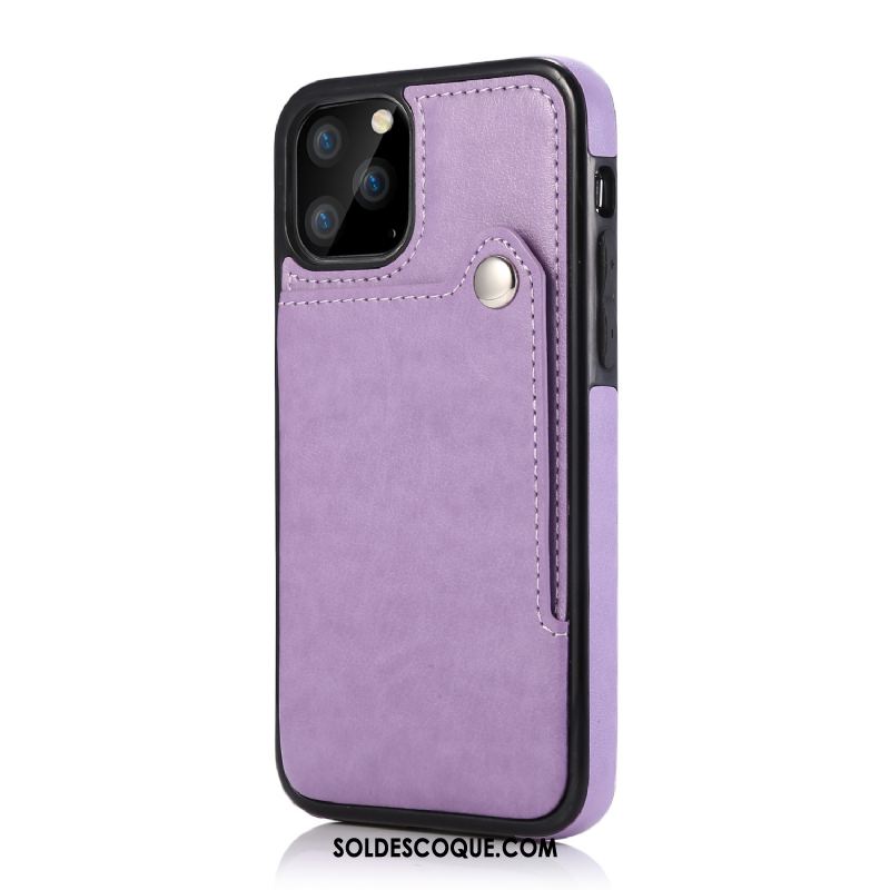 Coque iPhone 12 Pro Max Étui En Cuir Téléphone Portable Carte Soldes