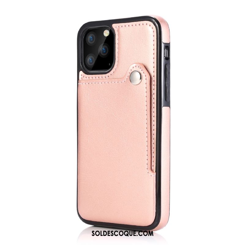 Coque iPhone 12 Pro Max Étui En Cuir Téléphone Portable Carte Soldes