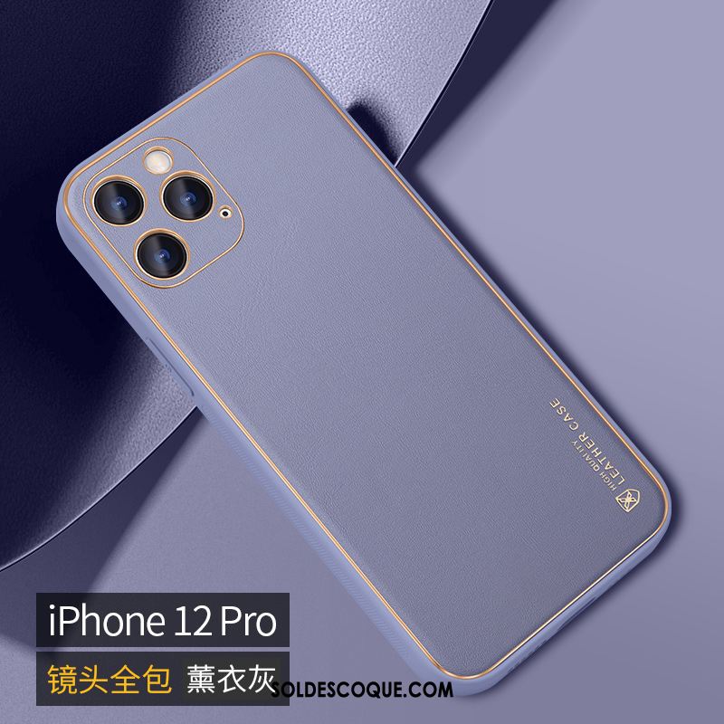 Coque iPhone 12 Pro Simple Très Mince Tendance Nouveau Étui En Vente