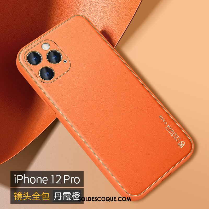 Coque iPhone 12 Pro Simple Très Mince Tendance Nouveau Étui En Vente