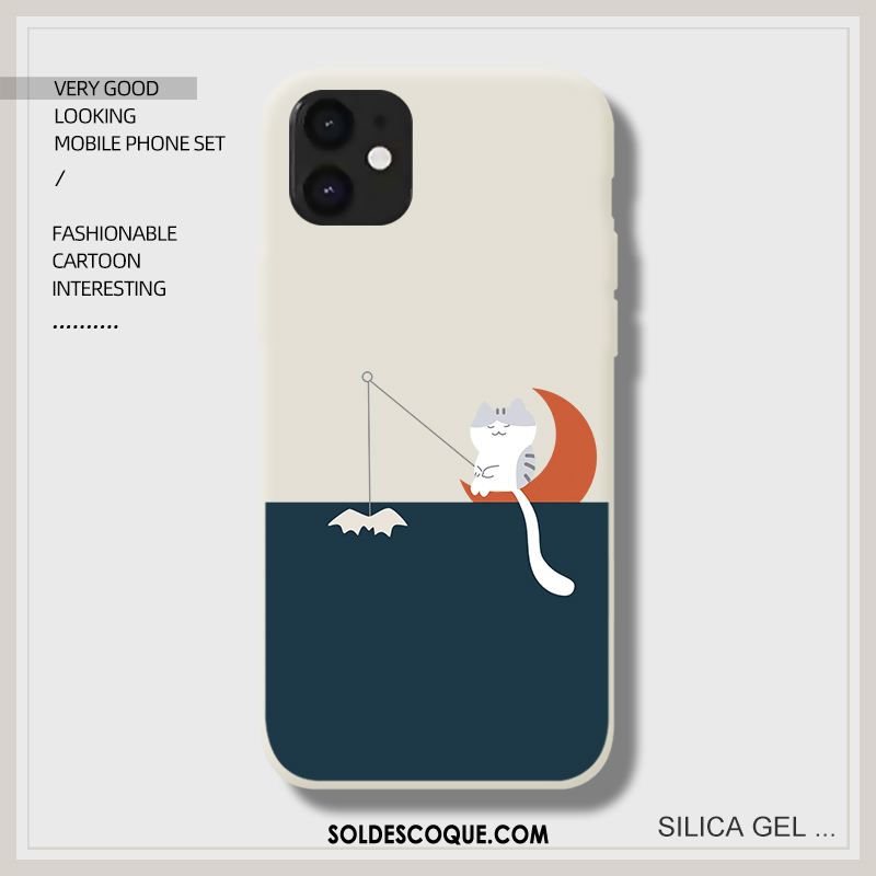 Coque iPhone 12 Téléphone Portable Amoureux Silicone Tout Compris Protection Housse Pas Cher