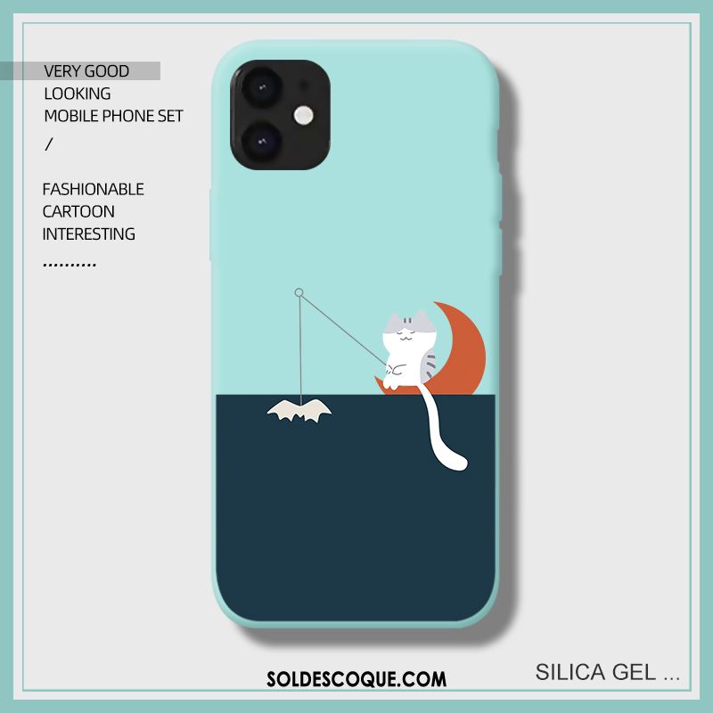 Coque iPhone 12 Téléphone Portable Amoureux Silicone Tout Compris Protection Housse Pas Cher