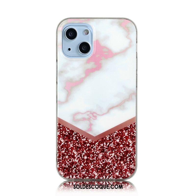 Coque iPhone 13 Mini Déclinaison Marbre