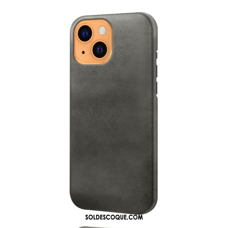 Coque iPhone 13 Mini Effet Cuir KSQ