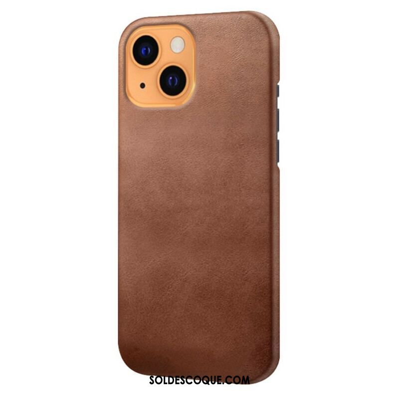 Coque iPhone 13 Mini Effet Cuir KSQ