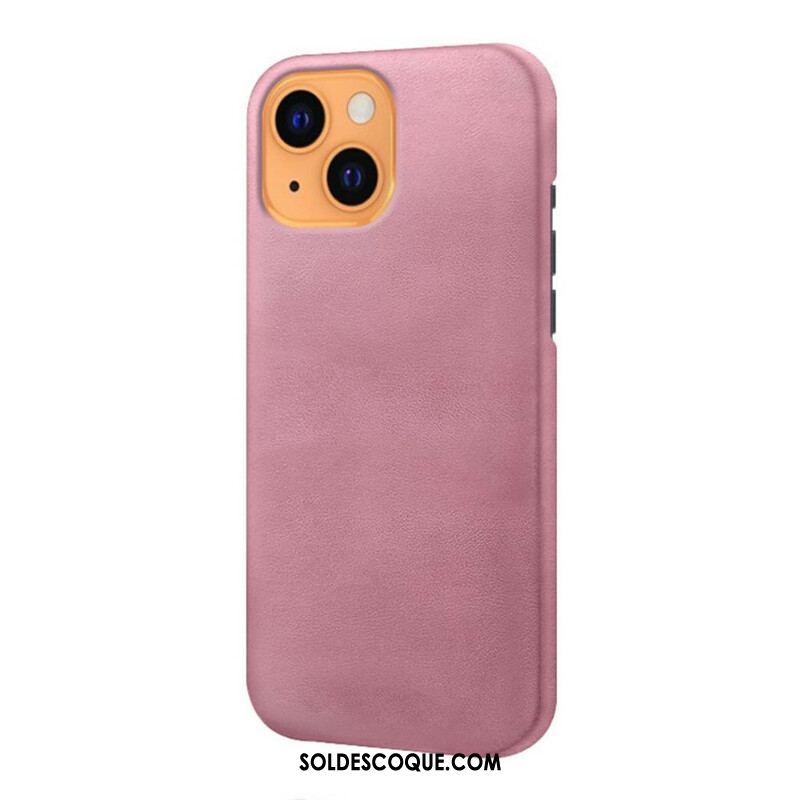 Coque iPhone 13 Mini Effet Cuir KSQ